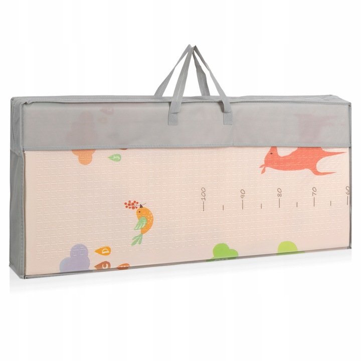 Matadi Covoras educational din spuma XPE cu doua fete 180x200 cm GirafeUrsuleti plus
