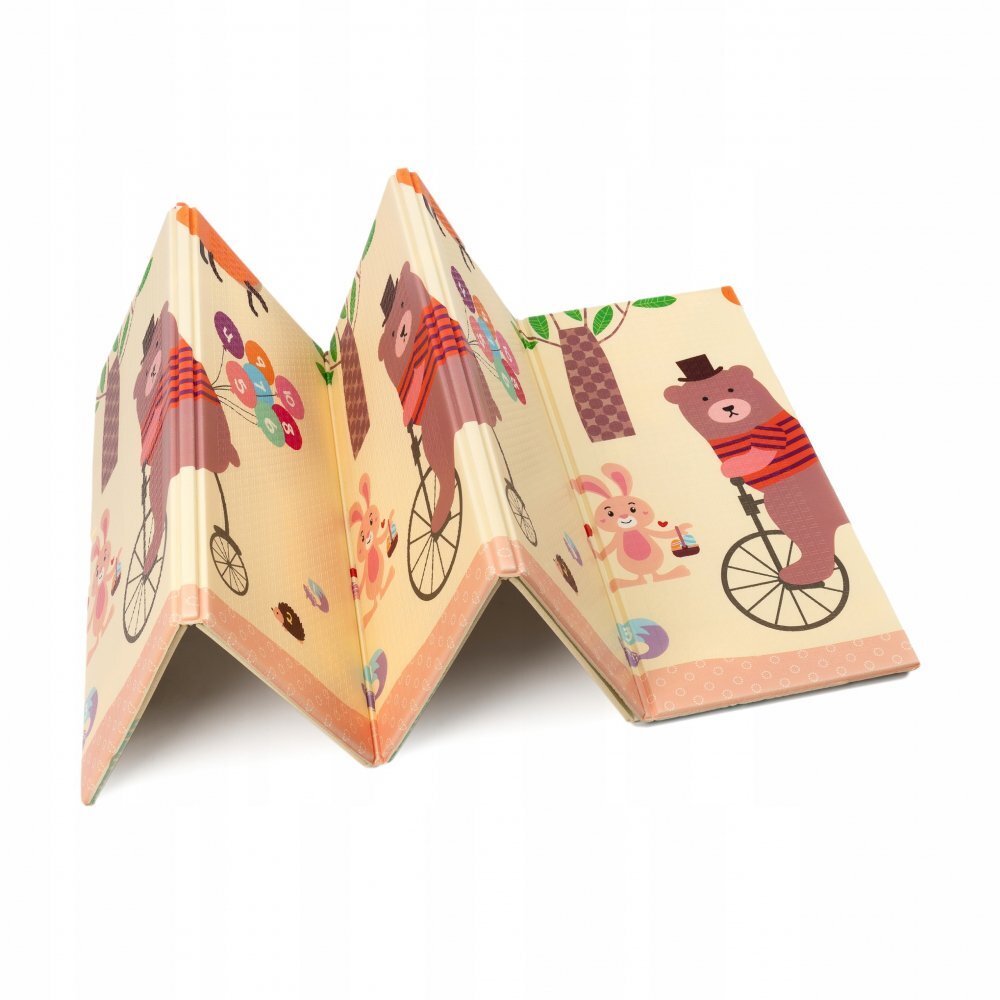 Matadi Covoras educational din spuma XPE cu doua fete 180x200 cm Road Teddy