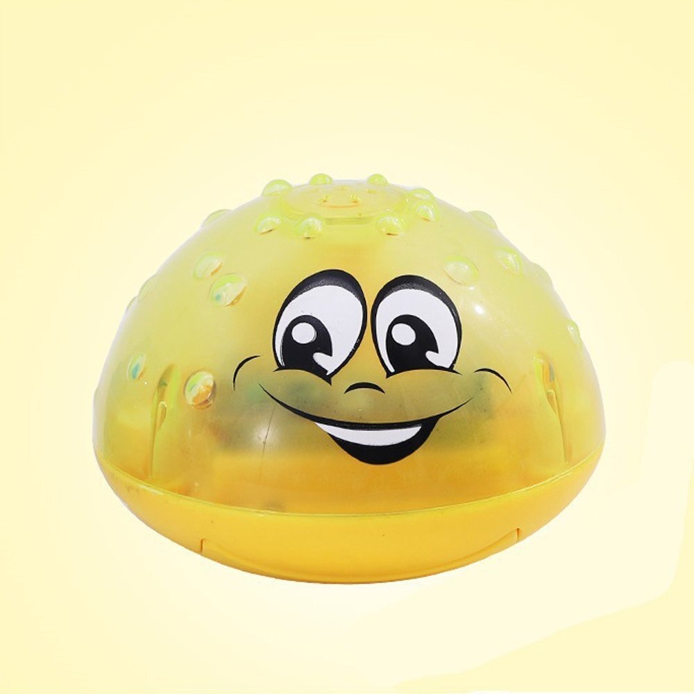 Matadi Jucarie de baie Fantana arteziana cu luminite 10 cm Yellow