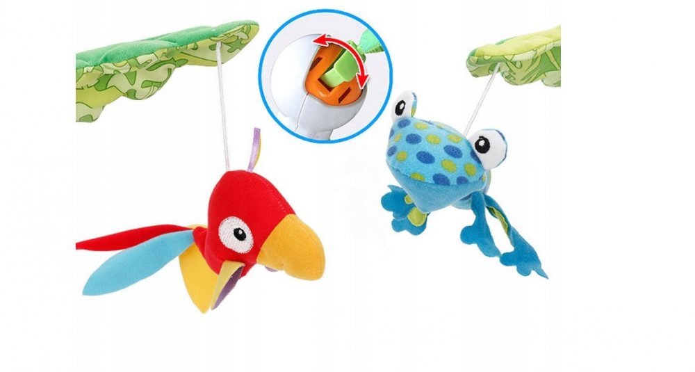 Matadi Jumper interactiv pentru copii Orange cu efecte sonore si luminoase sezut rotativ 360 masuta educationala
