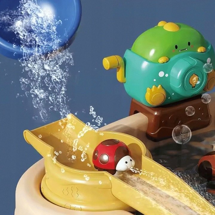 Matadi Masuta de joaca cu apa si nisip 2in1 baloane de sapun Summer Watter Bubble