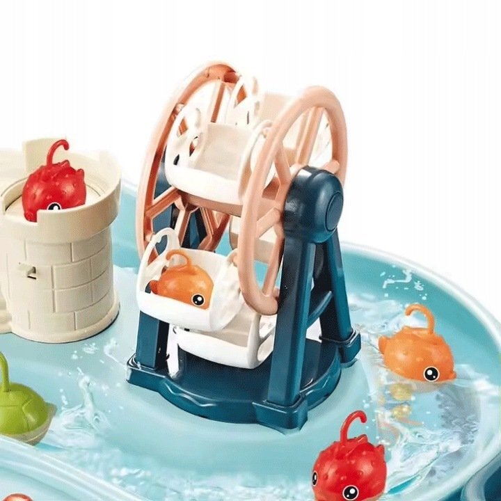 Matadi Masuta interactiva de pescuit cu muzica si moara de apa Go Fishing Bue