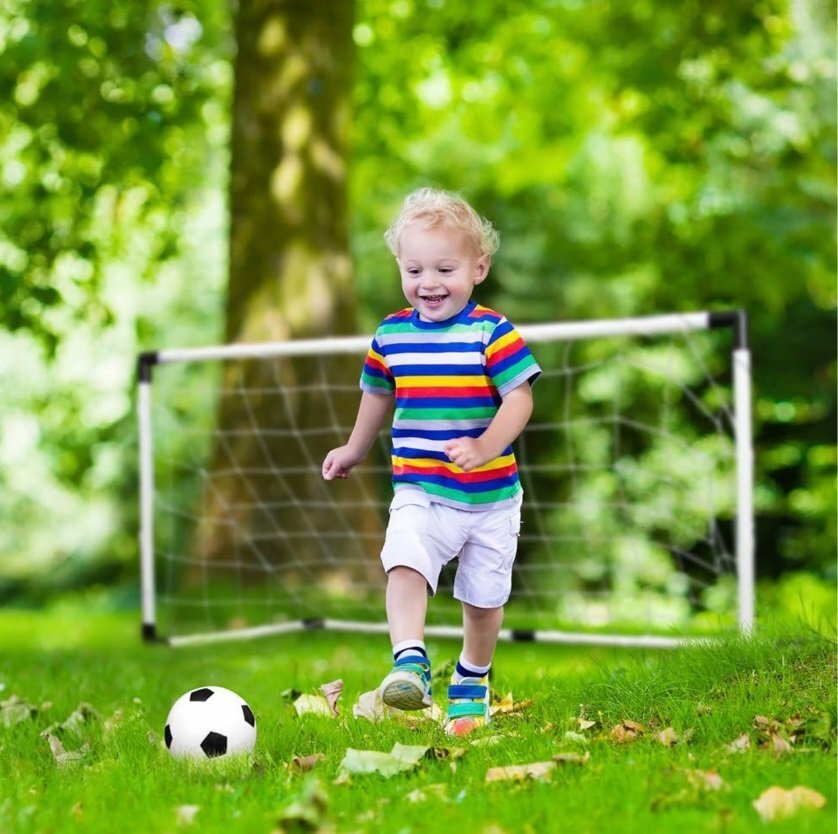 Matadi Poarta de fotbal cu minge si pompa 182x88cm