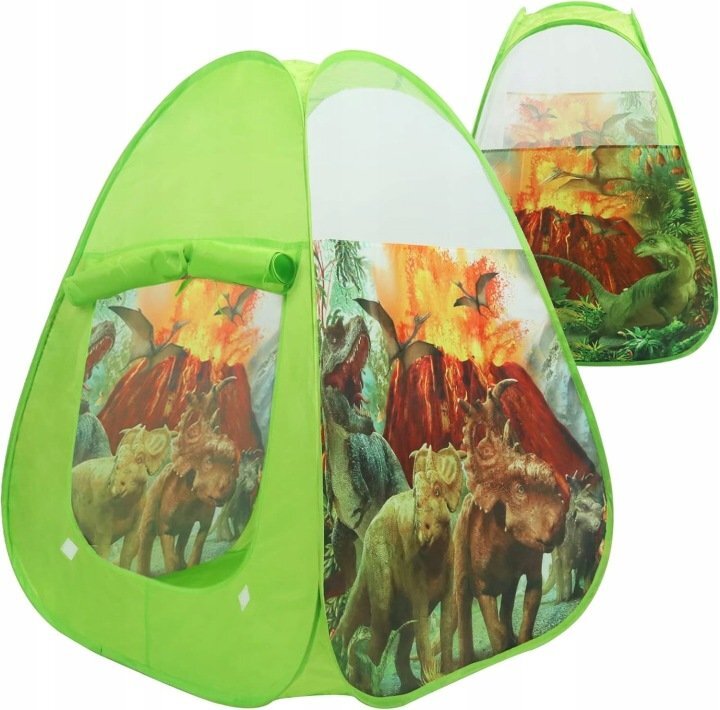 Matadi Set de joaca 3in1 pentru plaja si gradina cu cort Dino41 accesorii inclusedinozaur lansator cu bile