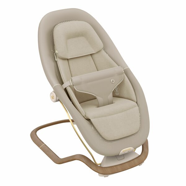MAXI COSI Balansoar pentru copii Maxi-Cosi Dove Pro Elegance Beige cu vibratii tetiera reglabila 3 pozitii de inclinare huse detasabile greutate admisa 15 kg