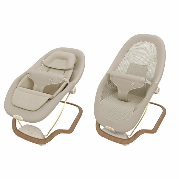 MAXI COSI Balansoar pentru copii Maxi-Cosi Dove Pro Elegance Graphite cu vibratii tetiera reglabila 3 pozitii de inclinare huse detasabile greutate admisa 15 kg