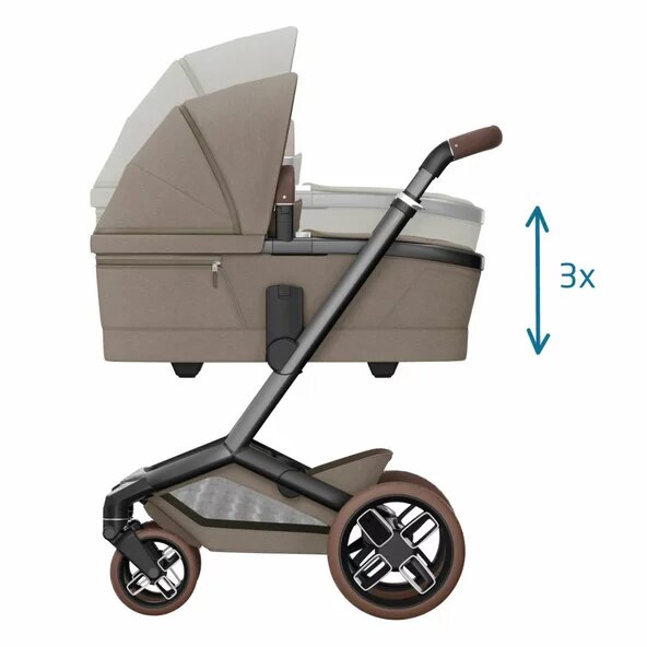 MAXI COSI Carucior pentru copii Maxi-Cosi Fame Twillic Graphite 2 in 1