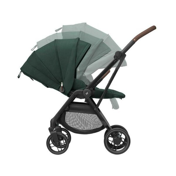 MAXI COSI Carucior pentru copii Maxi-Cosi Leona2 Twillic Graphite reversibil roti cu suspensii spatar reglabil greutate admisa 22 kg