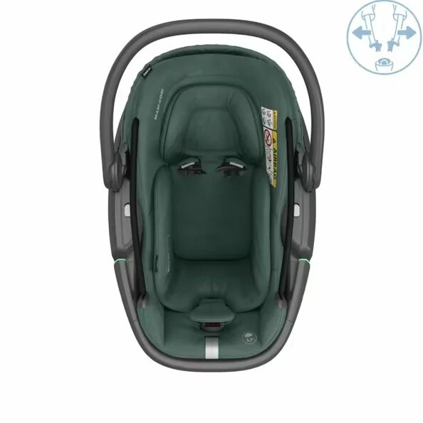 MAXI COSI Cos auto I-Size Maxi-Cosi Coral 360 Black Shell Essential Graphite
