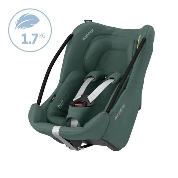 MAXI COSI Cos auto I-Size Maxi-Cosi Coral 360 Black Shell Essential Green