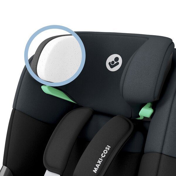 MAXI COSI Scaun auto I-Size Maxi-Cosi Emerald 360 S Tonal Graphite cu isofix picior de sustinere rotatie 360 protectie la impact lateral