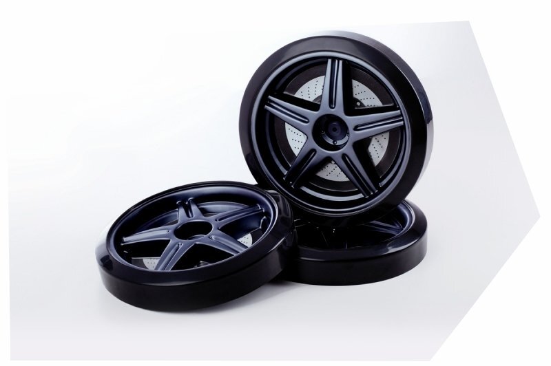 Mebelev Roti 3D din Plastic pentru pat masina