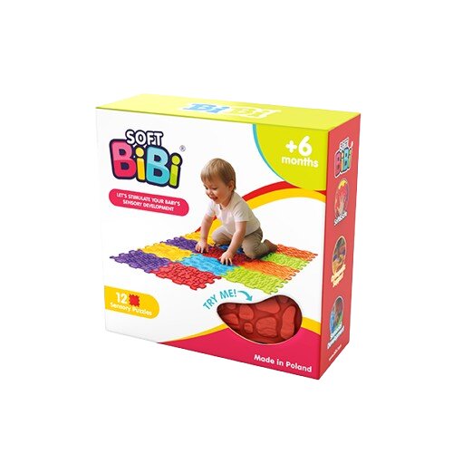 Meli Set covorase senzoriale Soft BiBi 12 piese