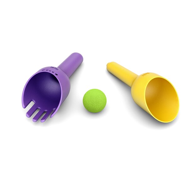 Meli Set de plaja 2 in 1 cu lopatica si grebla RakBi BiBio violet