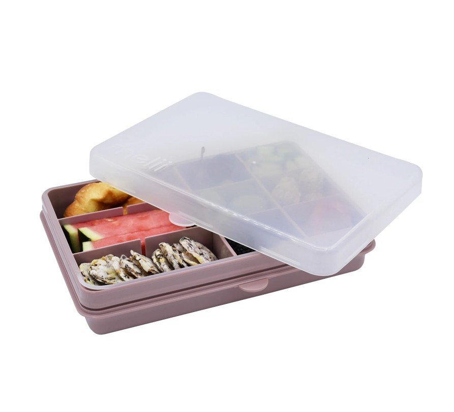 Melii Cutie snack cu 12 compartimente Luxe Pink