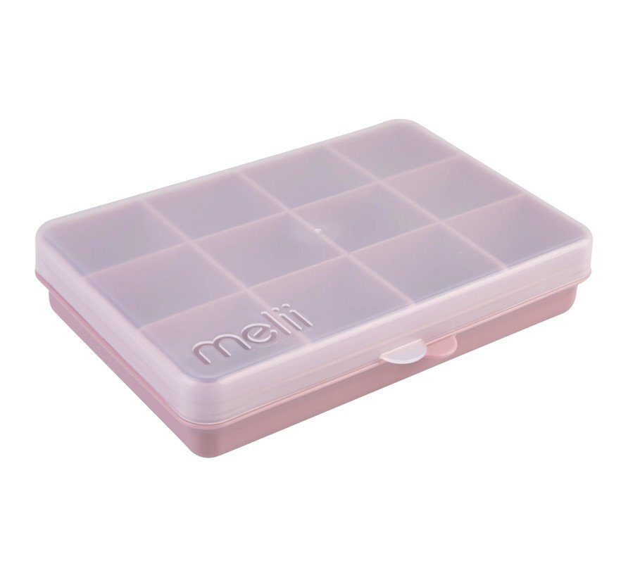 Melii Cutie snack cu 12 compartimente Luxe Pink
