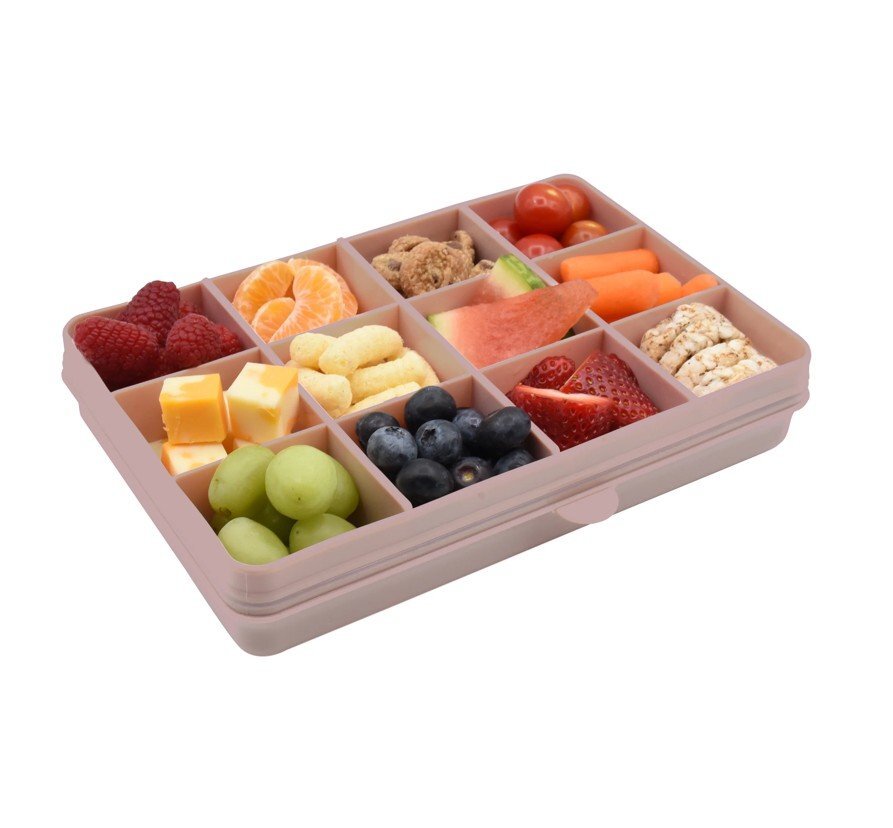 Melii Cutie snack cu 12 compartimente Luxe Pink