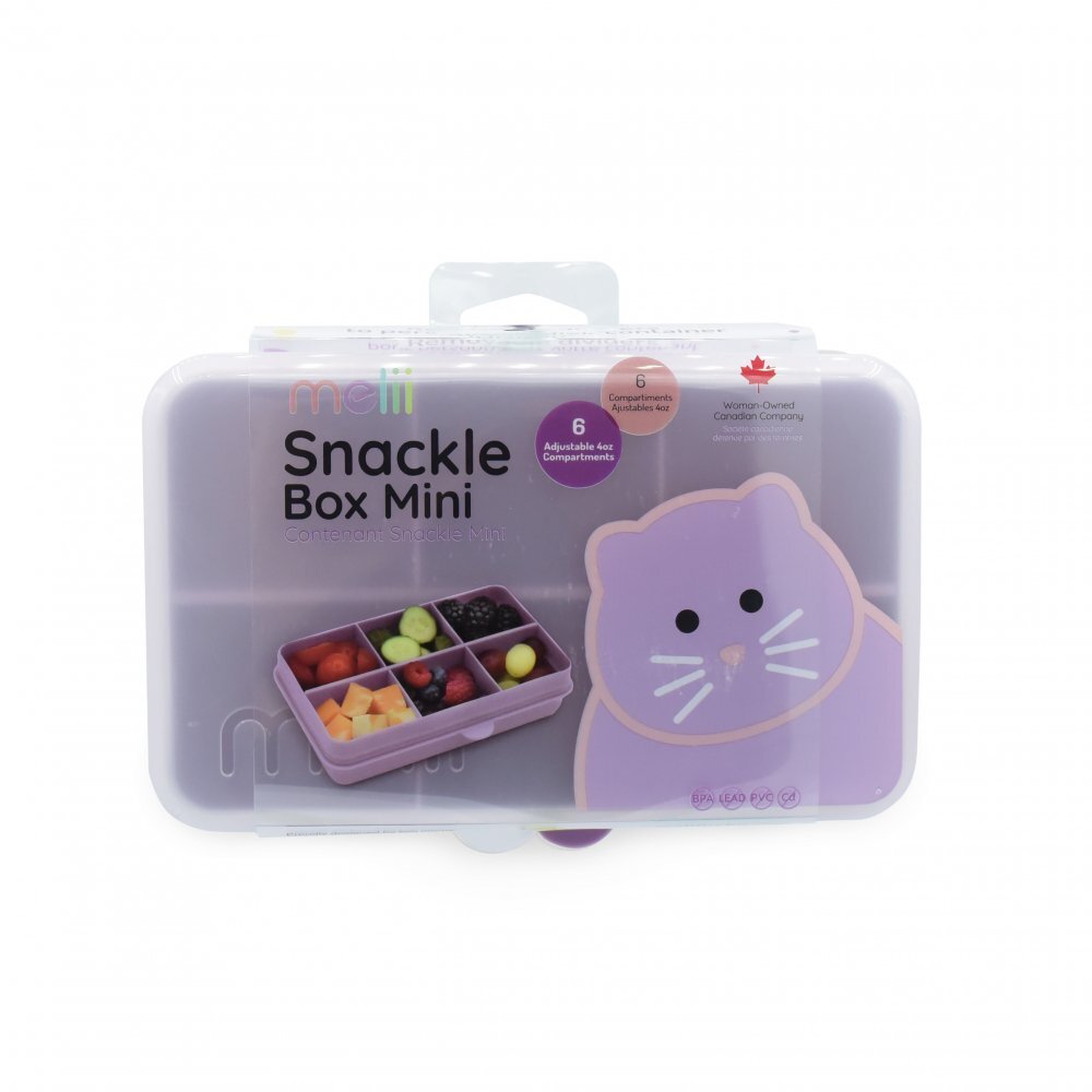 Melii Cutie snack cu 6 compartimente pisica