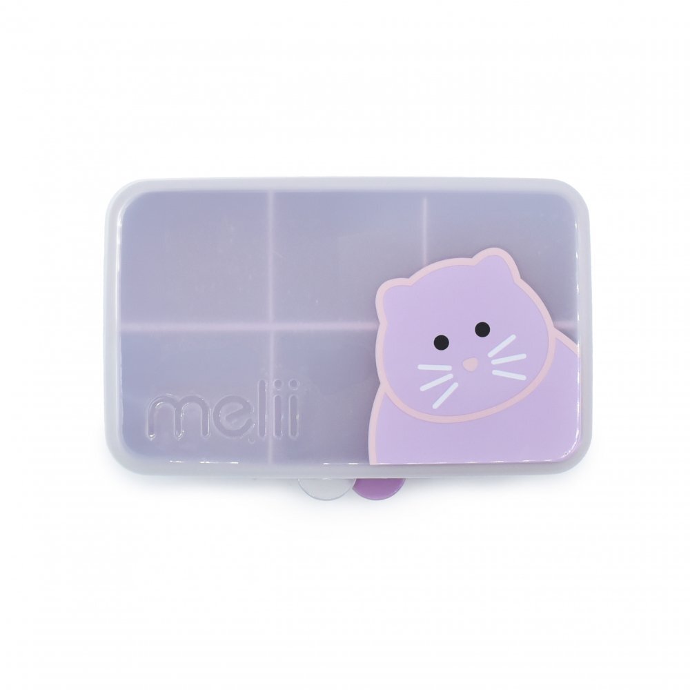 Melii Cutie snack cu 6 compartimente pisica