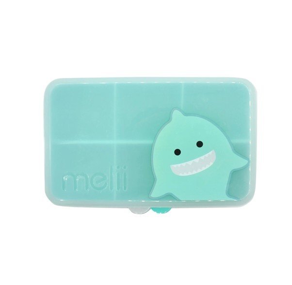 Melii Cutie snack cu 6 compartimente rechin
