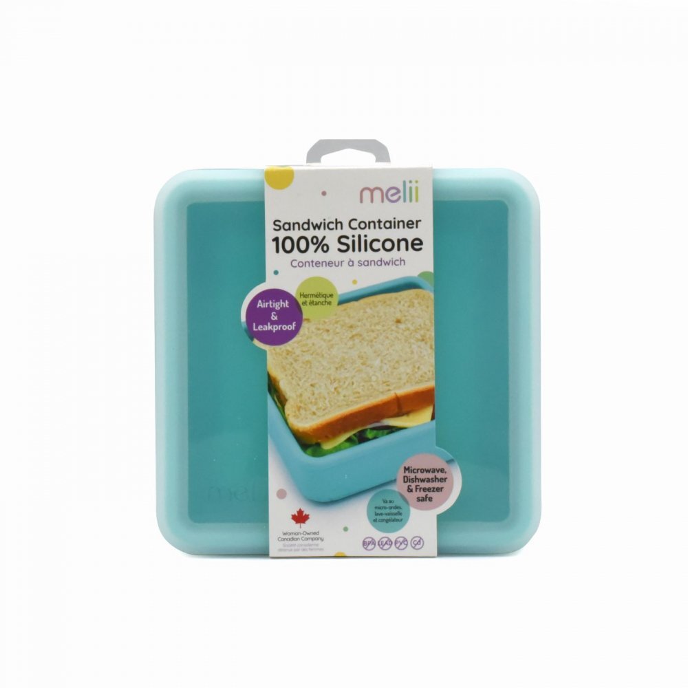 Melii Recipient pentru sandwich din silicon blue