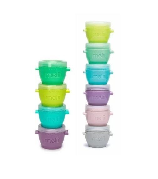 Melii Set 10 recipiente SnapGo 6x59 ml + 4x118 ml