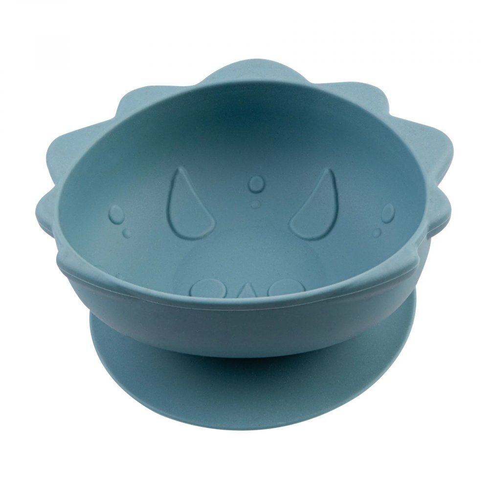 Melii Set 2 castronele cu ventuza Luxe Dinozaur din silicon