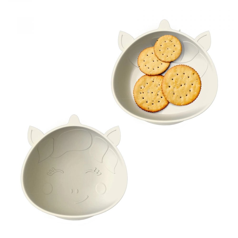 Melii Set 2 castronele cu ventuza Luxe Unicorn din silicon