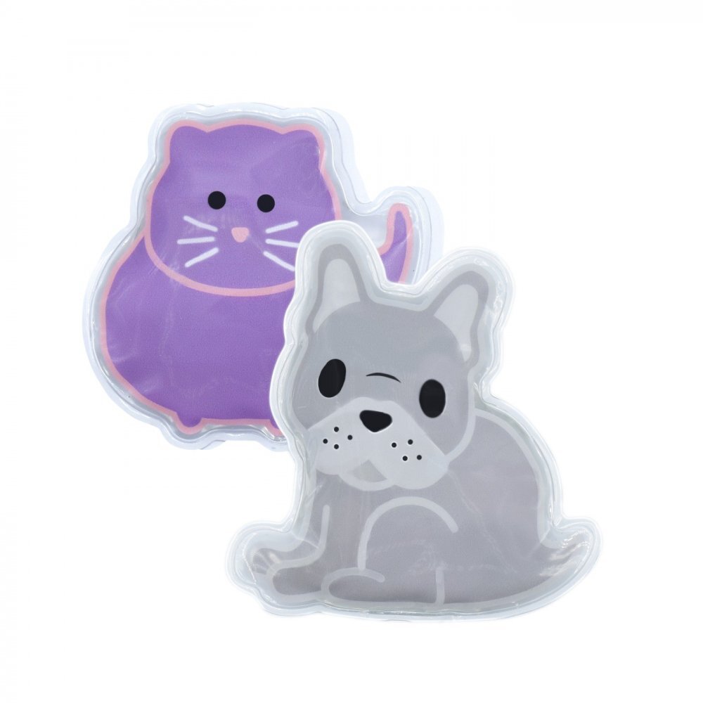 Melii Set 2 pachete gel termic model bulldogpisica