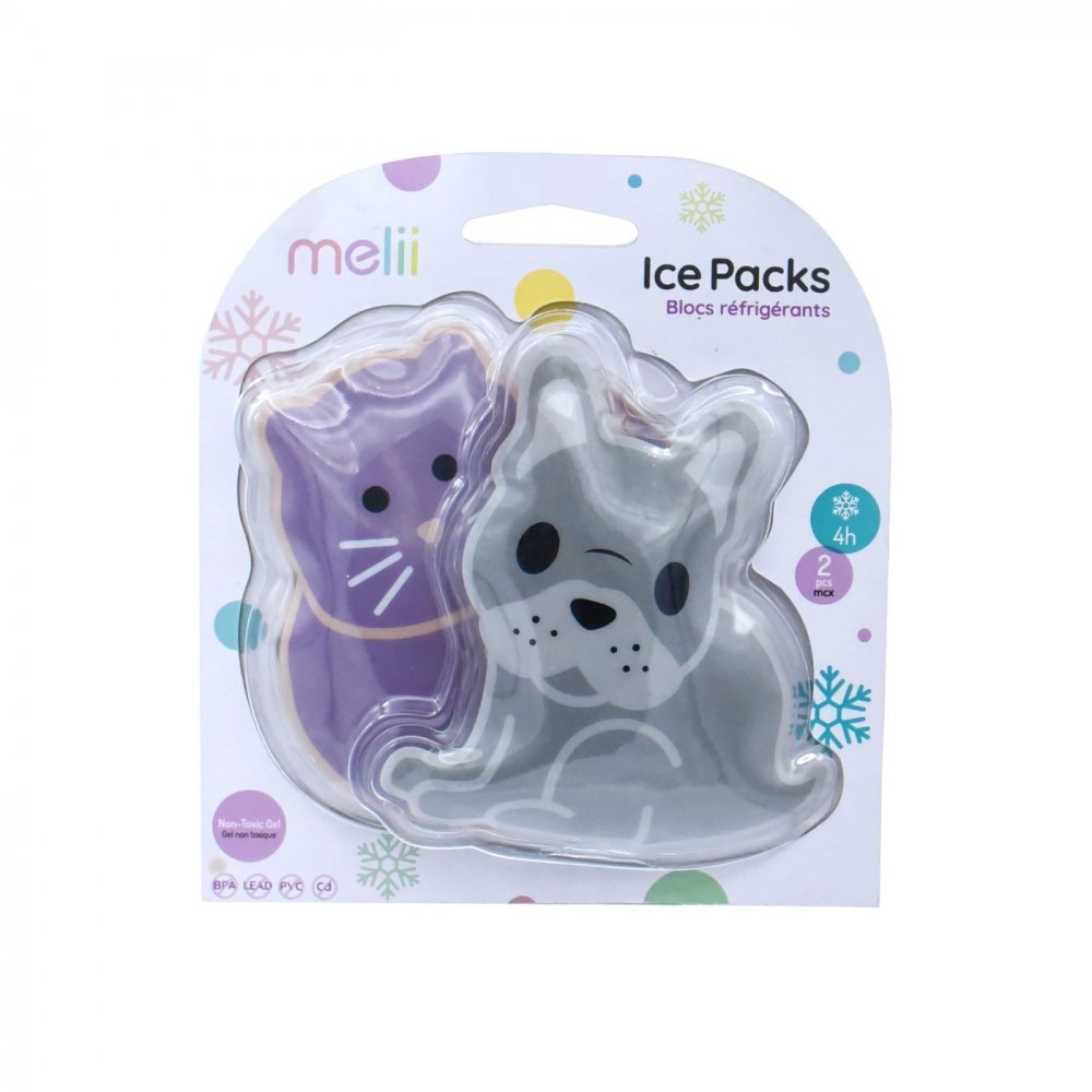 Melii Set 2 pachete gel termic model bulldogpisica