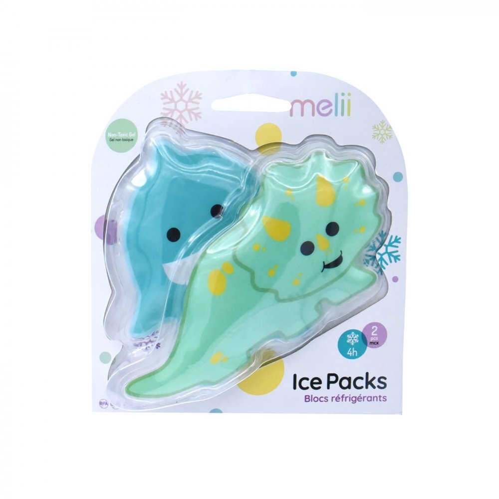 Melii Set 2 pachete gel termic model dinorechin