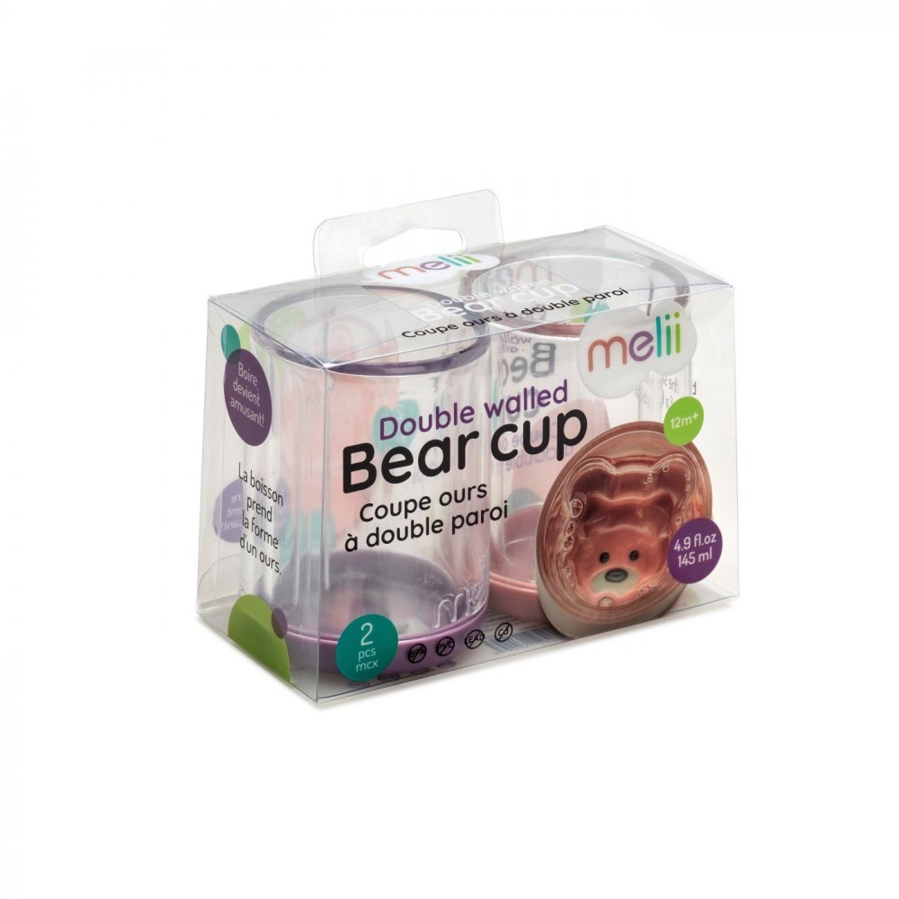 Melii Set 2 pahare copii design interior urs rozmov