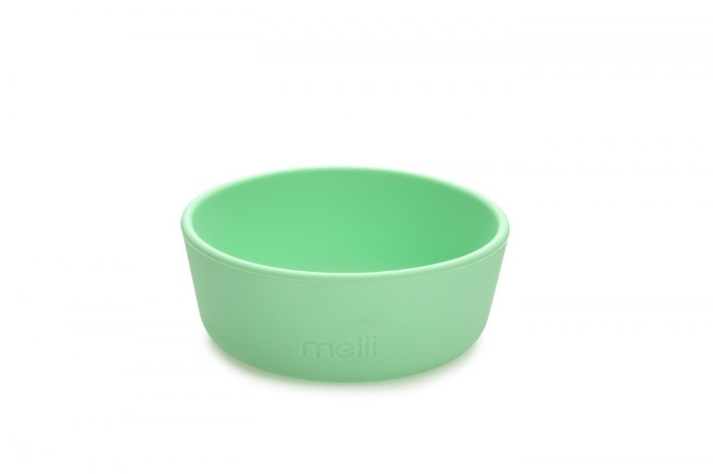 Melii Set 3 recipiente silicon hrana bebe bluelimemint