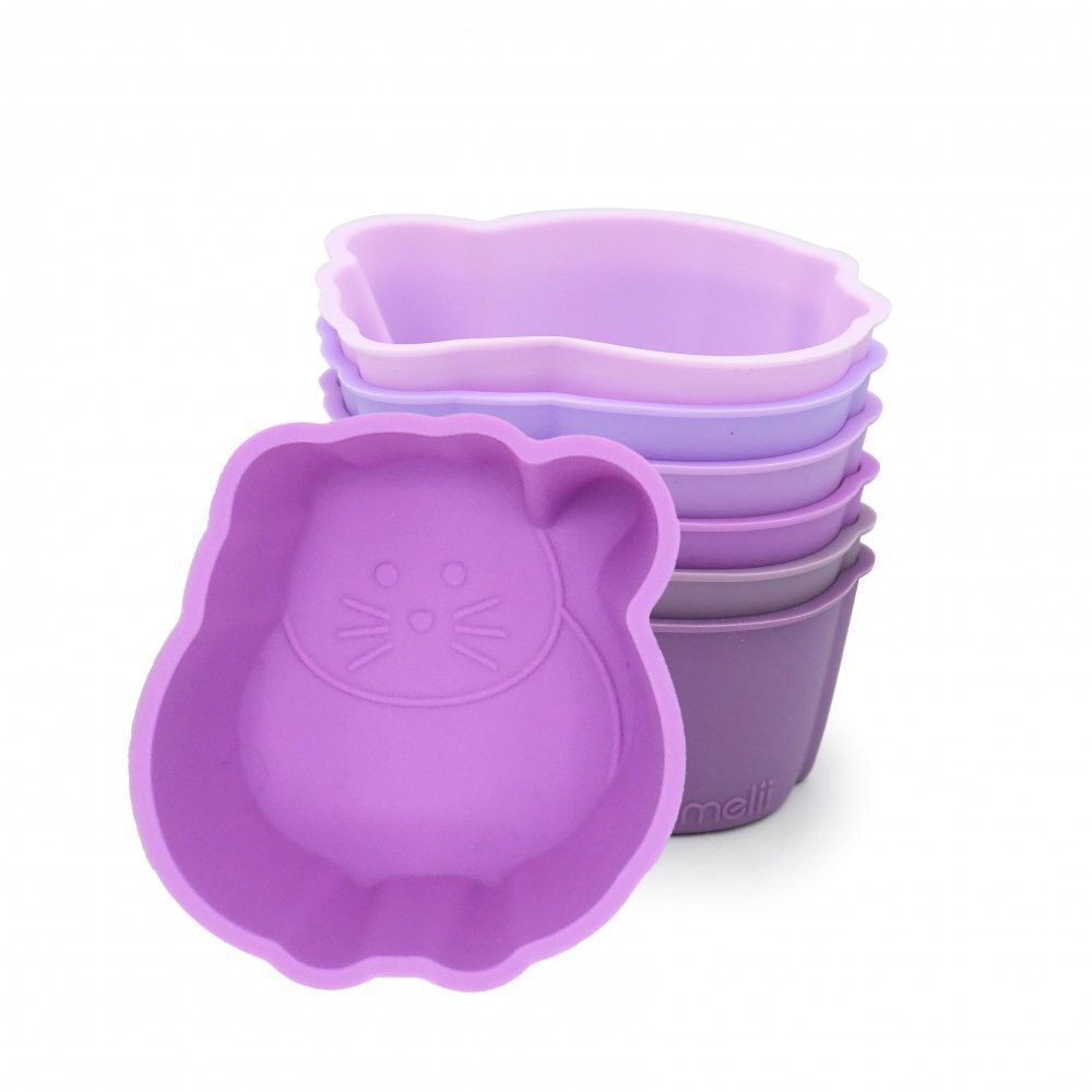 Melii Set 6 forme din silicon Pisica