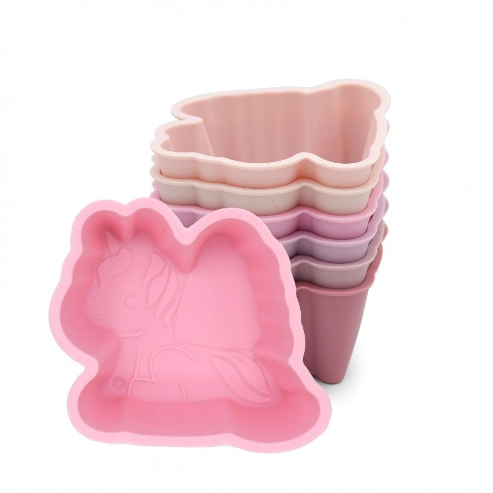 Melii Set 6 forme din silicon Unicorn