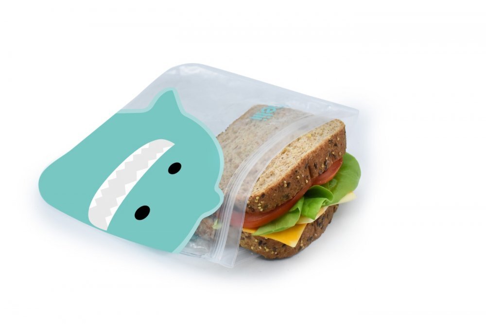 Melii Set 6 pungi sandwich model animal reutilizabile