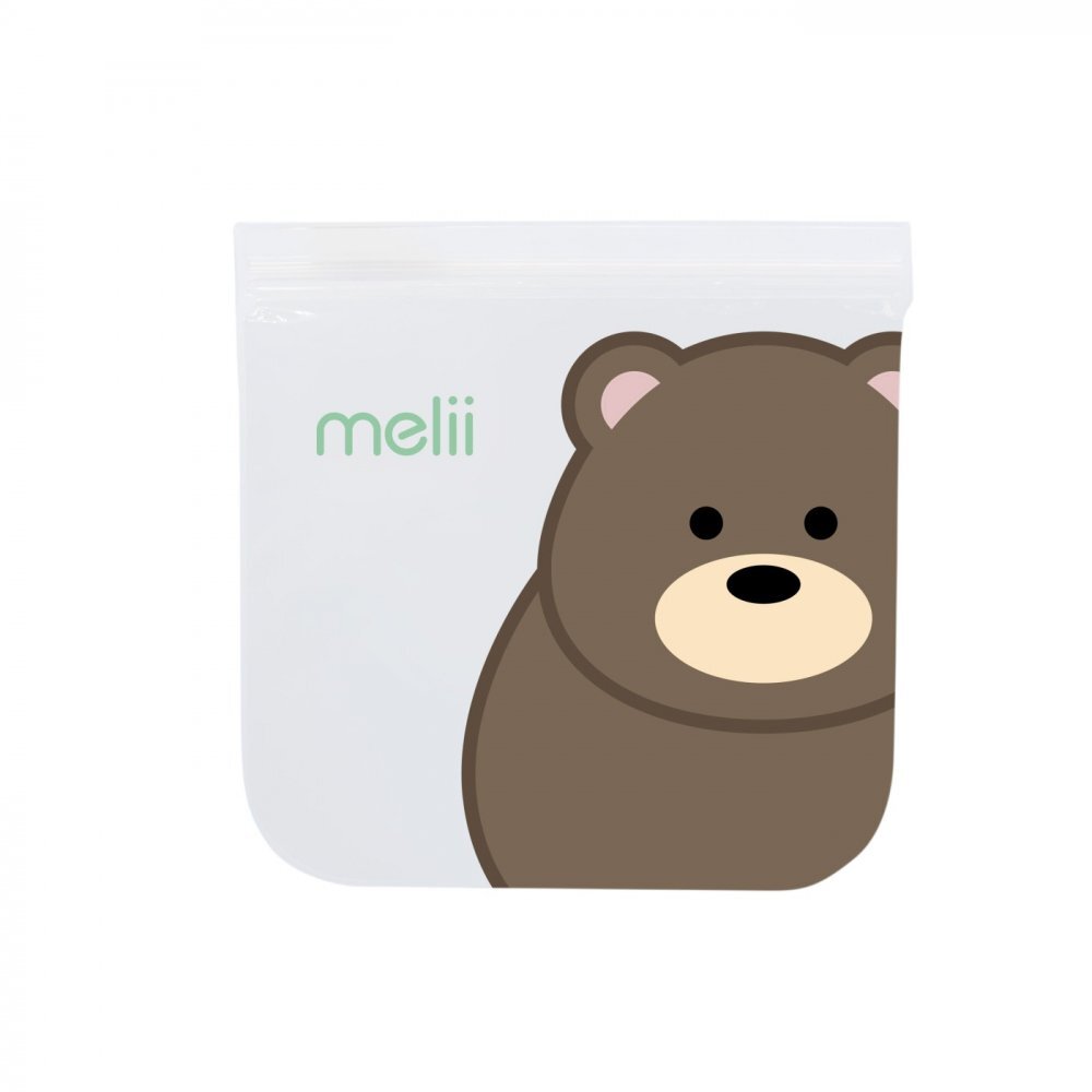 Melii Set 6 pungi sandwich model animal reutilizabile