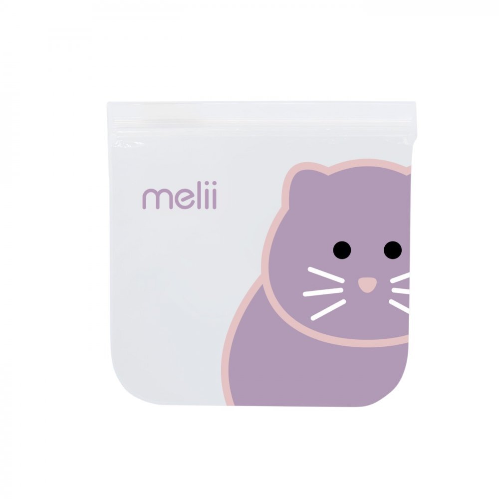 Melii Set 6 pungi sandwich model animal reutilizabile
