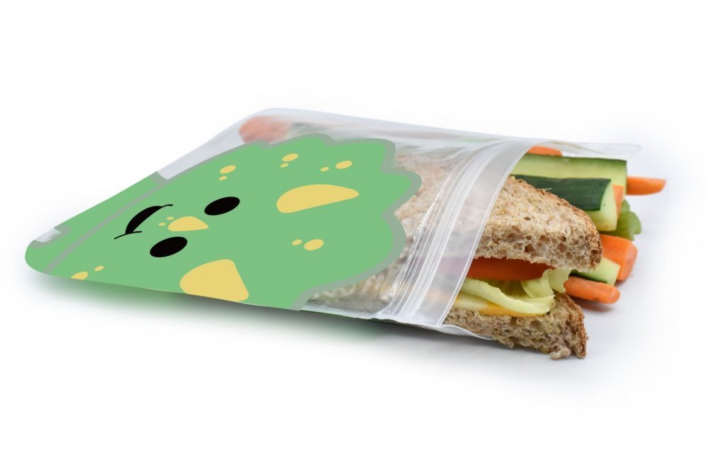 Melii Set 6 pungi sandwich model animal reutilizabile