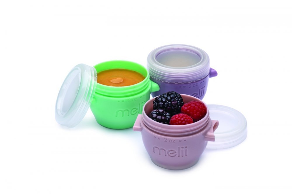 Melii Set 6 recipiente silicon SnapGo 59 ml