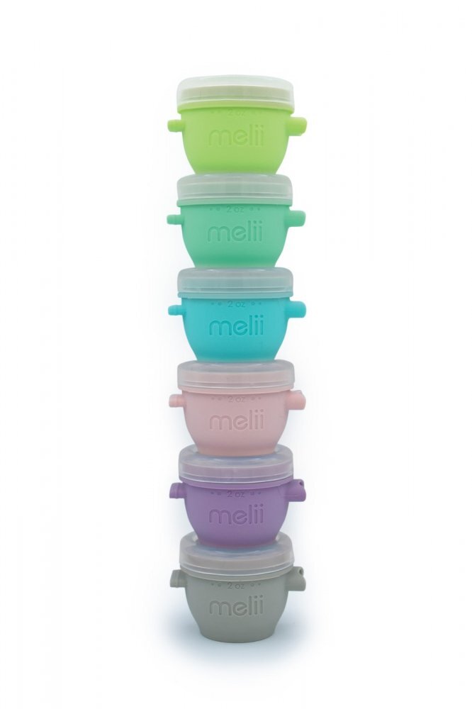 Melii Set 6 recipiente silicon Snapgo 59 ml