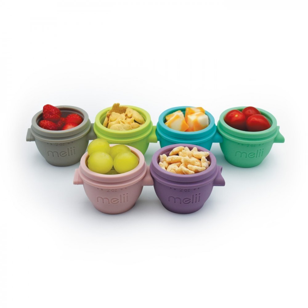 Melii Set 6 recipiente silicon Snapgo 59 ml