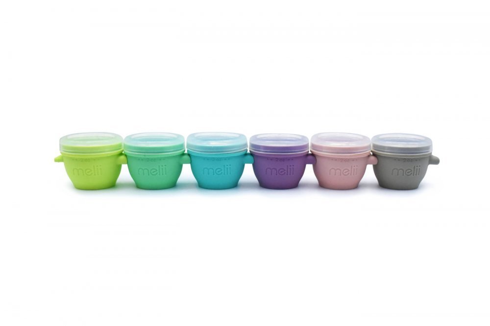 Melii Set 6 recipiente silicon Snapgo 59 ml