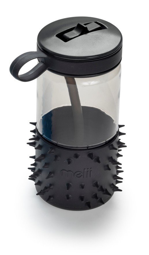 Melii Sticla apa Spikey negru