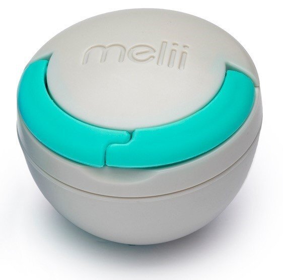 Melii Suport depozitare suzeta biluta grey-blue