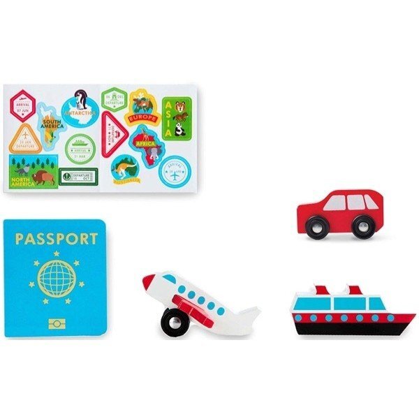 MELISSA&DOUG Covor de joaca harta lumii Melissa and Doug