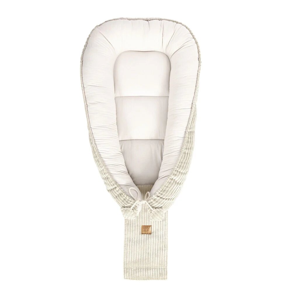 MeowBaby® Babynest pentru bebelusi MeowBaby aesthetic color vanilla
