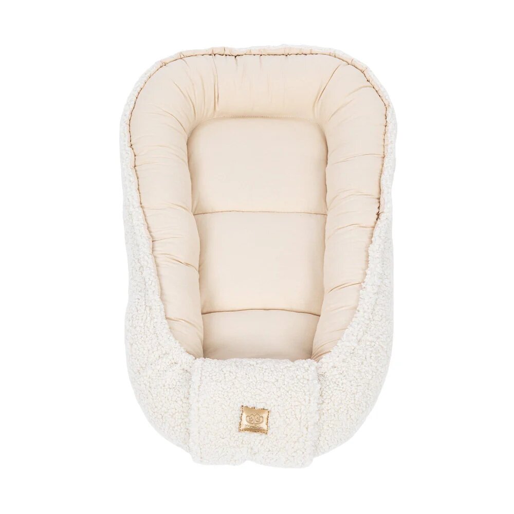 MeowBaby® Babynest pentru bebelusi MeowBaby bearly cream
