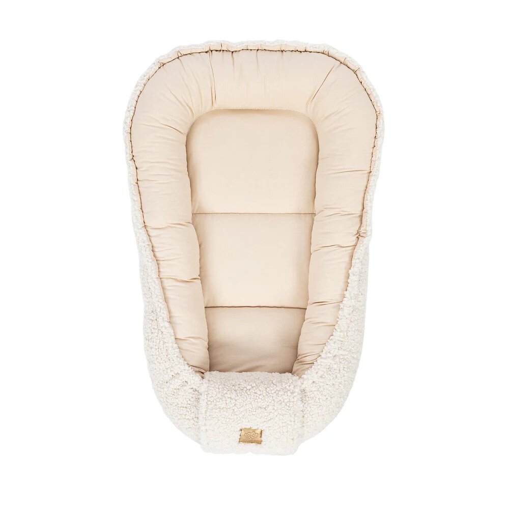 MeowBaby® Babynest pentru bebelusi MeowBaby bearly cream