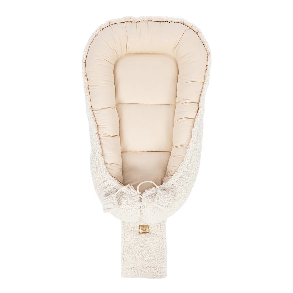 MeowBaby® Babynest pentru bebelusi MeowBaby bearly cream